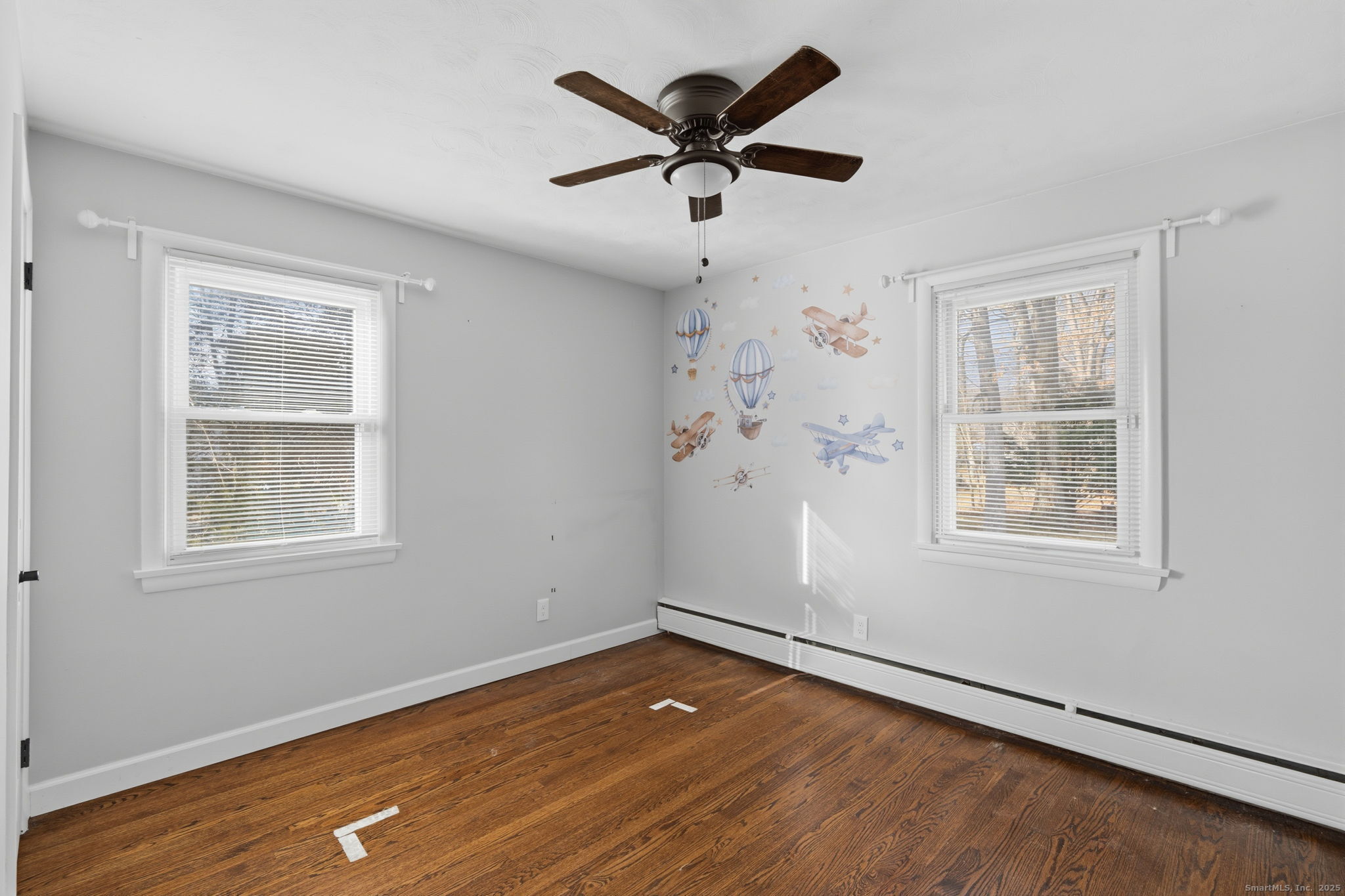 269 Great Swamp Road Glastonbury, CT 06033 - Photo 15 of 31 a view of empty room with wooden floor and fan