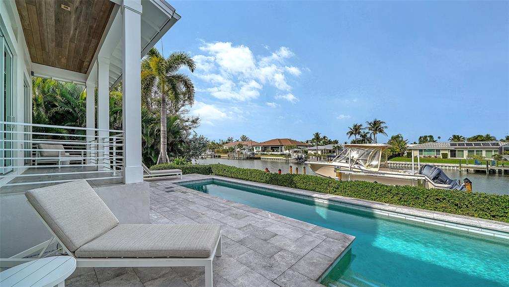 681 Old Compass Road Longboat Key, FL 34228 - Photo 50 of 67 a view of swimming pool from a balcony