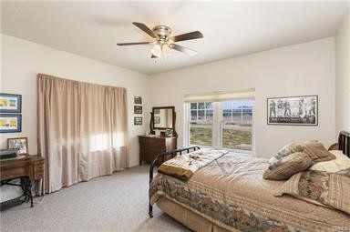 14433 Roy Rogers Ranch Road Oro Grande, CA 92368 - Photo 19 of 64 a bedroom with a large bed and a window