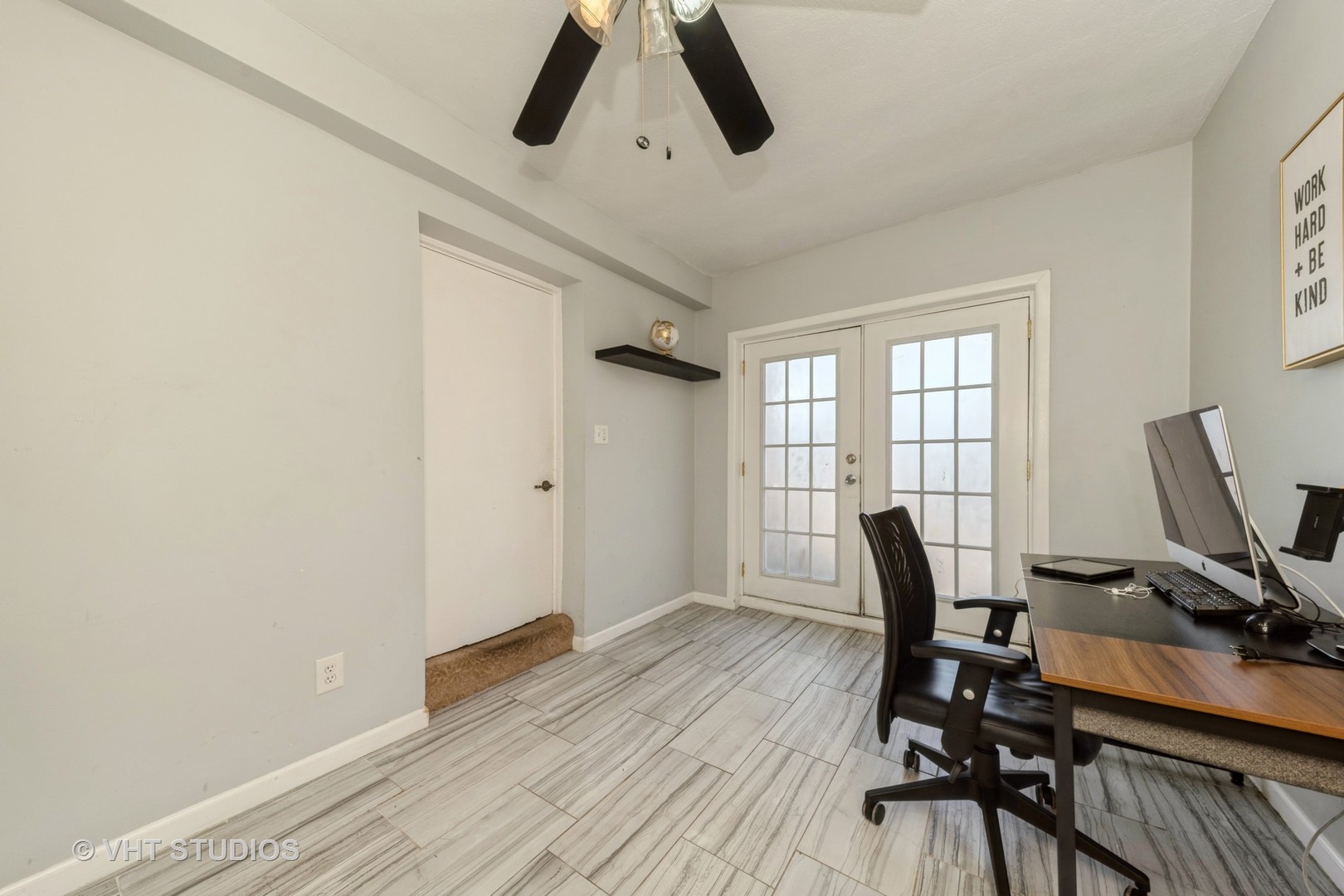 221 Cornwall Drive Crete, IL 60417 - Photo 11 of 26 a view of a workspace with furniture and a window