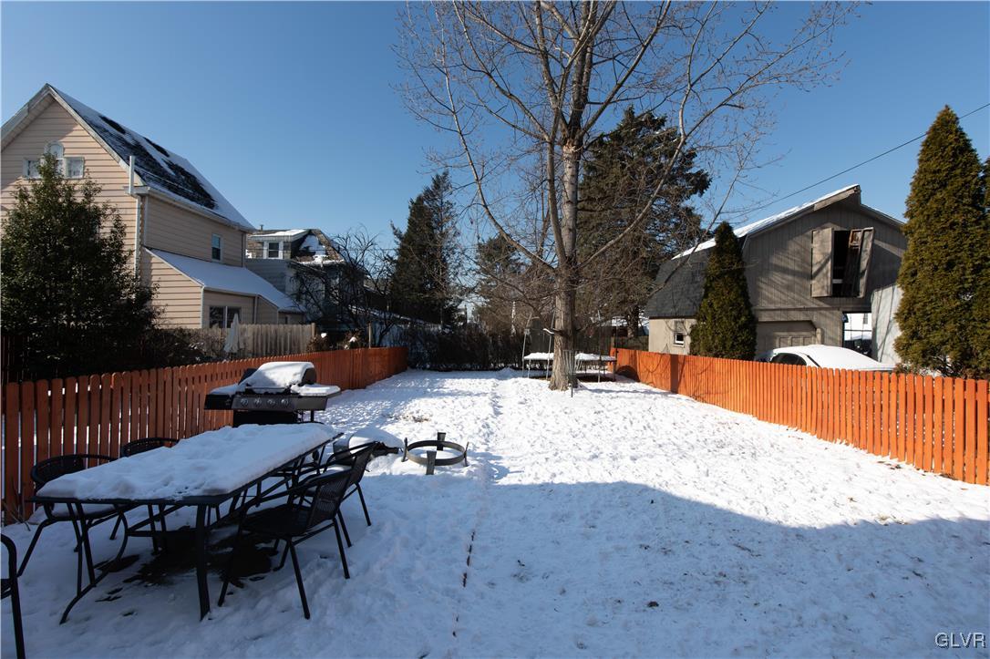 733 High Street Bethlehem, PA 18018 - Photo 34 of 37 Fenced Back Yard