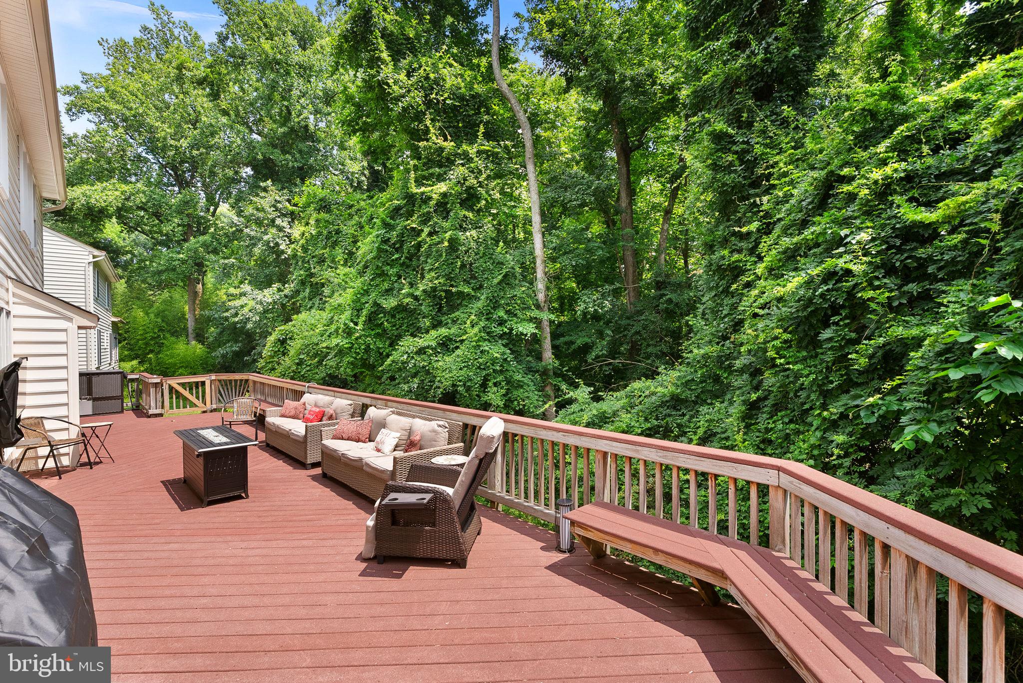 7214 Calamo Street Springfield, VA 22150 - Photo 4 of 77 Expansive rear deck