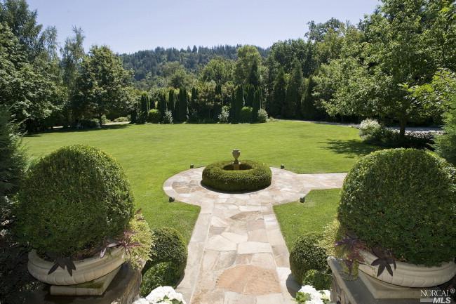 Undisclosed Address Ross, CA 94957 - Photo 1 of 1 a view of a garden with an outdoor space