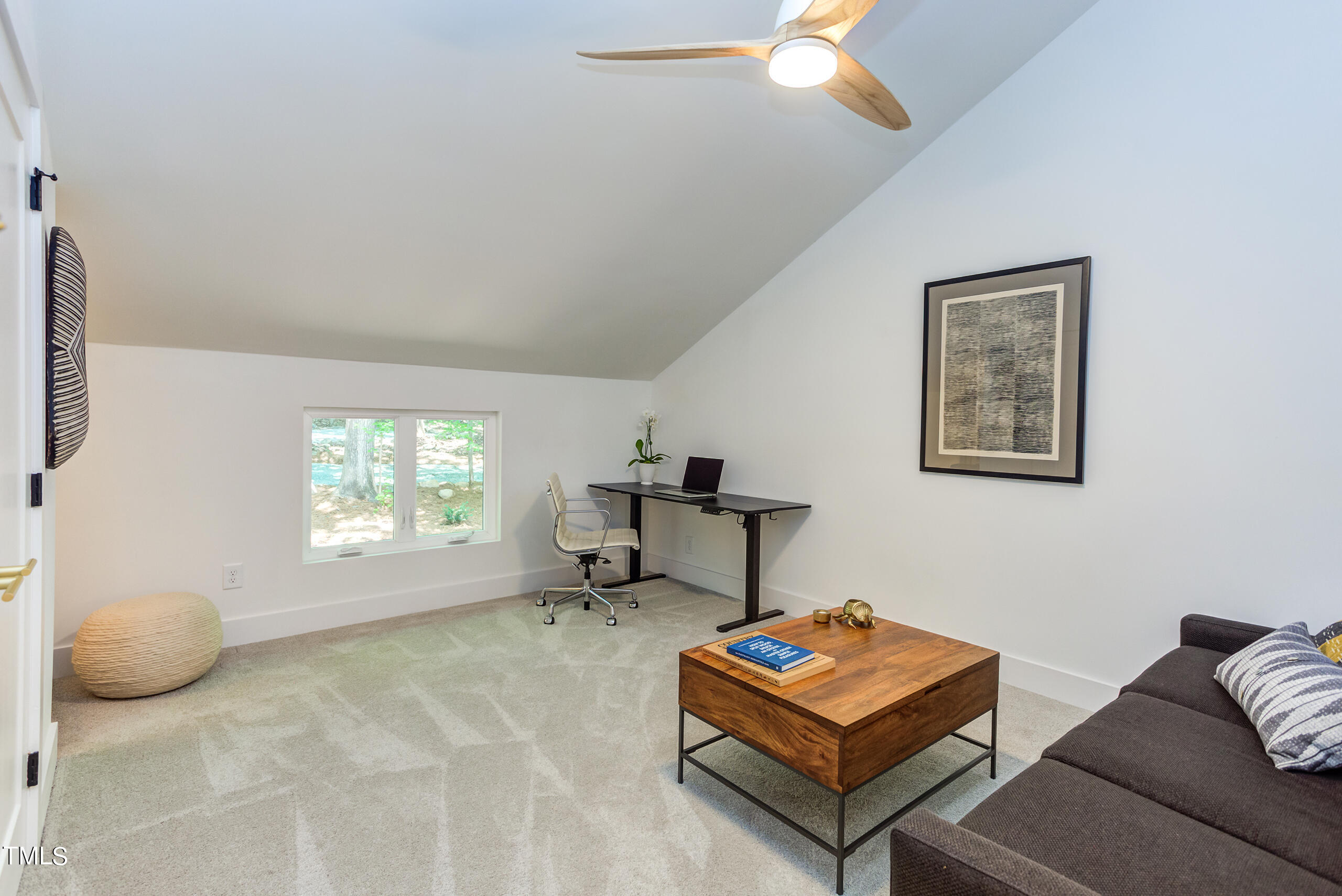2008 Ridgewood Road Chapel Hill, NC 27516 - Photo 38 of 73 a living room with furniture and a window