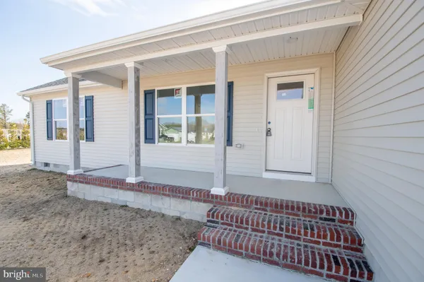 a view of front door of house