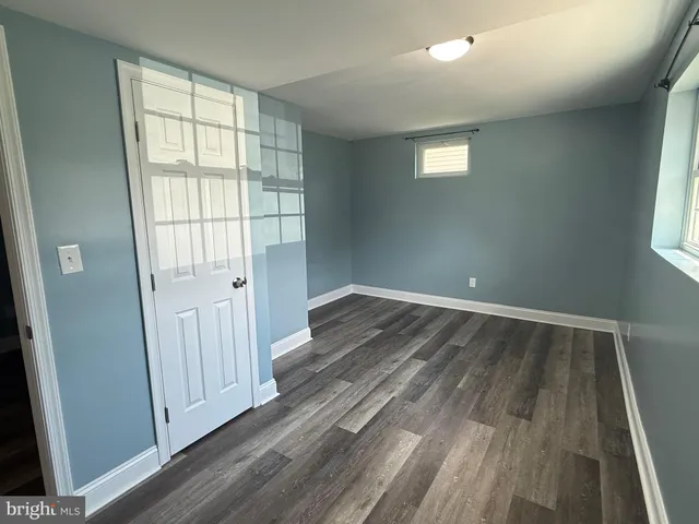 wooden floor in an empty room