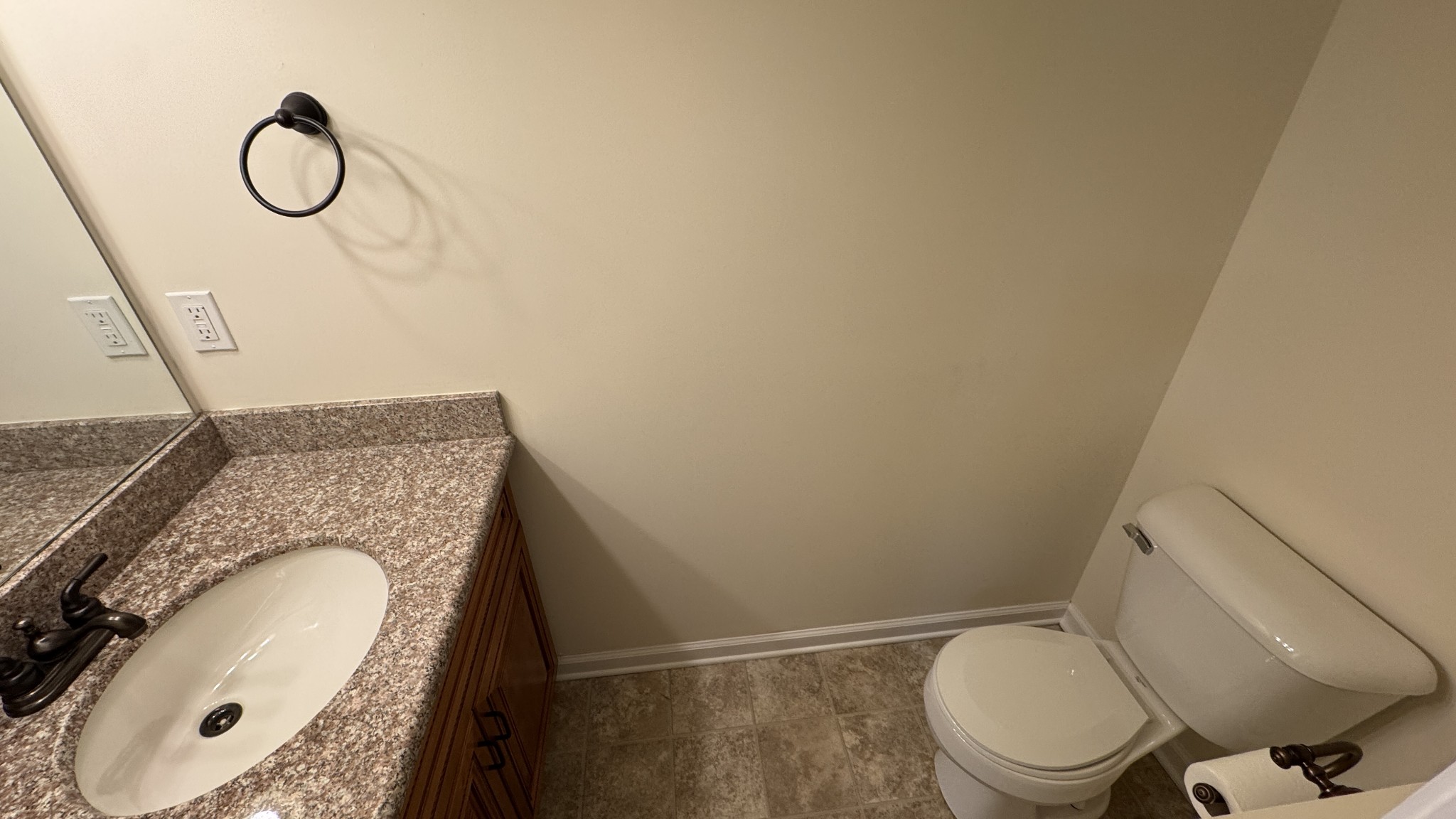 895 Branch Road Clarksville, TN 37043 - Photo 6 of 11 a bathroom with a granite countertop sink mirror vanity and toilet