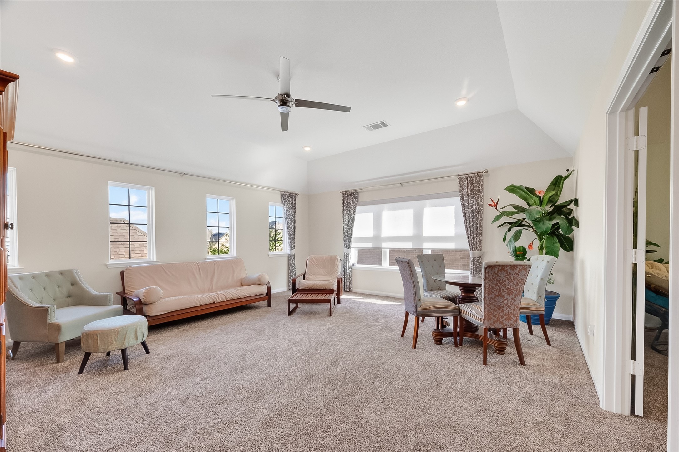 51 Scepter Ridge Sugar Land, TX 77498 - Photo 39 of 48 The game room opens wide with plenty of space for seating, games, or entertainment. Imagine lively evenings spent here.