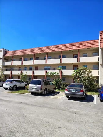 a car parked in front of a building