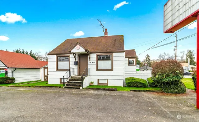 a car parked in front of house