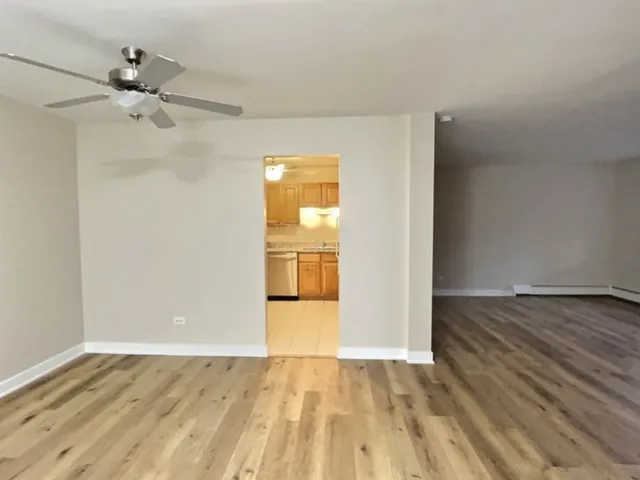 wooden floor in an empty room