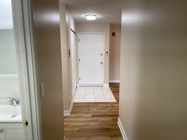 a view of an entryway