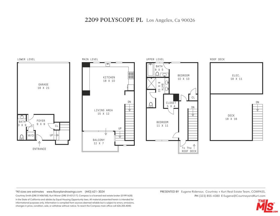 2209 Polyscope Place Los Angeles, CA 90026 - Photo 37 of 37 a black and white photo of a white wall