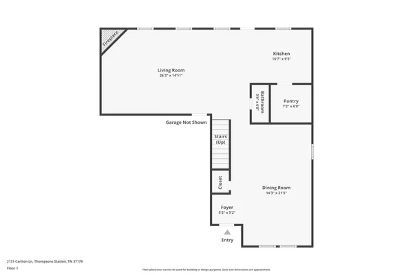 $505,000 | 2131 Carlton Lane, Thompson's Station, TN 37179