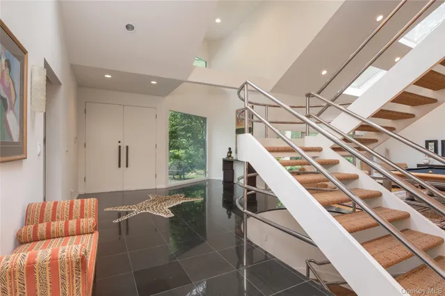 a living room with a couch