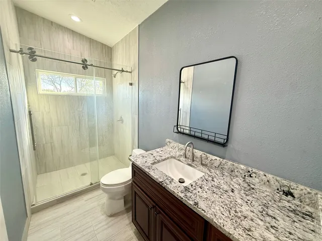 a view of a small space