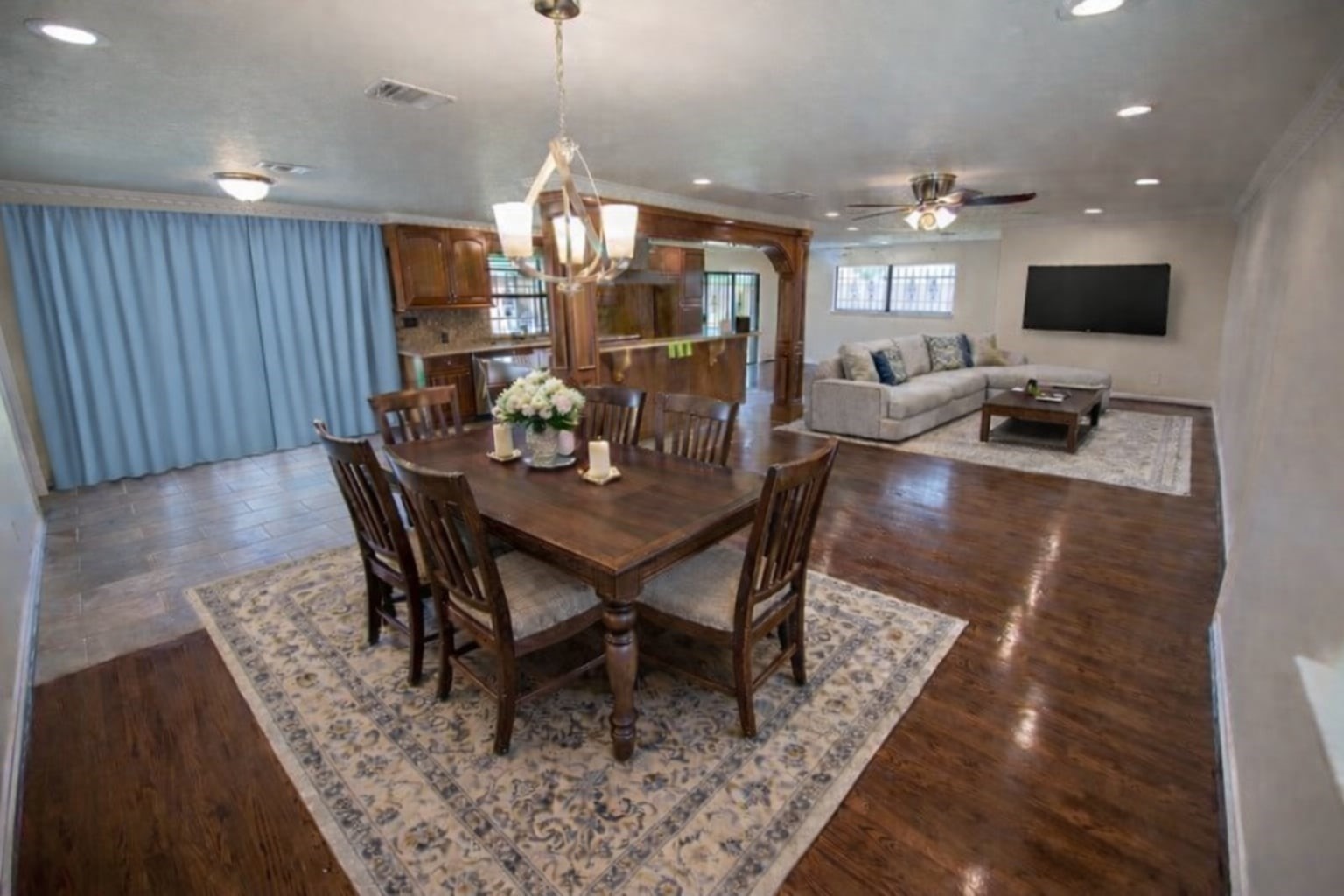 8419 Dover Street Houston, TX 77061 - Photo 6 of 15 a view of a dining room with furniture