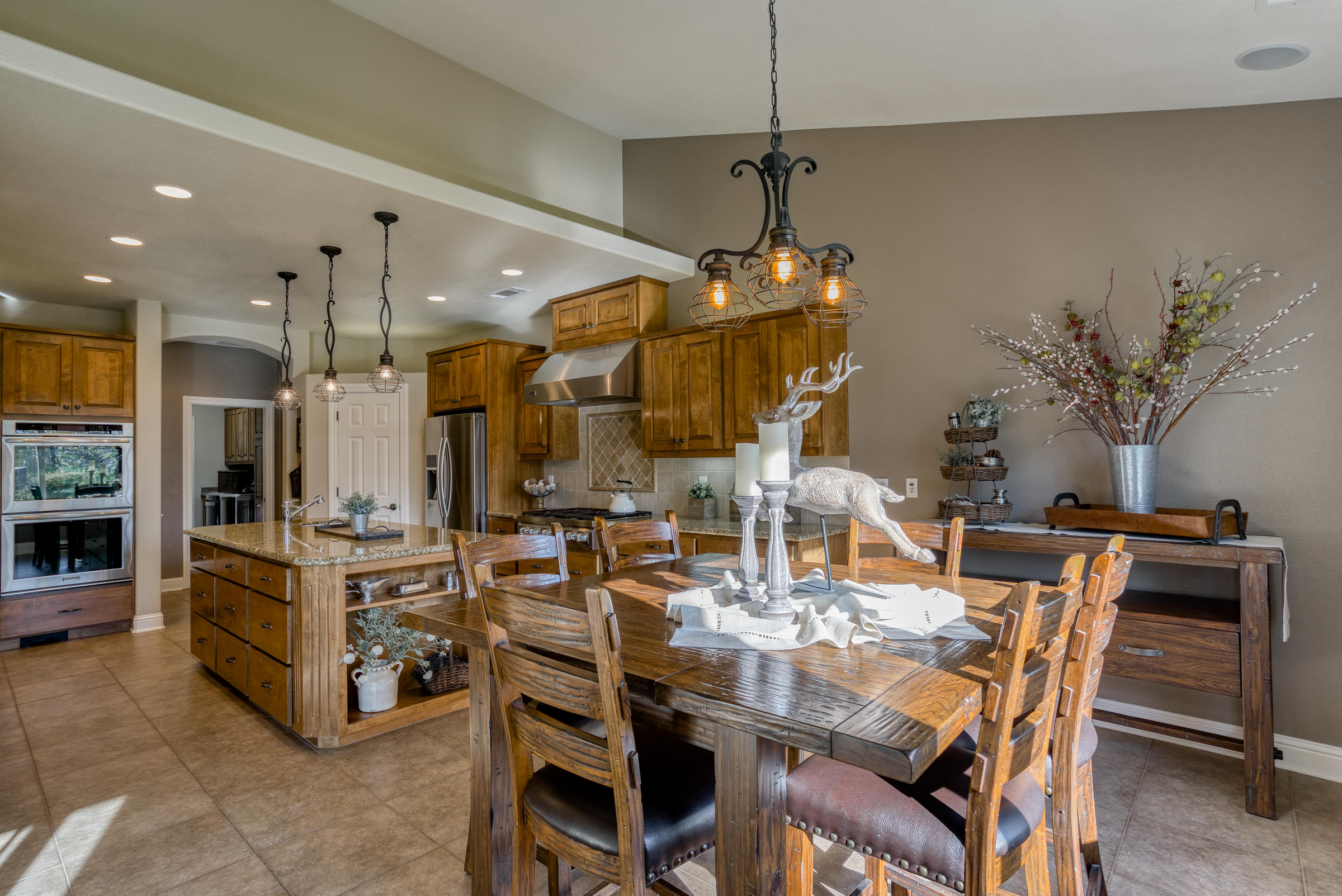 10163 Tilton Mine Road Redding, CA 96001 - Photo 64 of 144 Dining Room Open to Kitchen