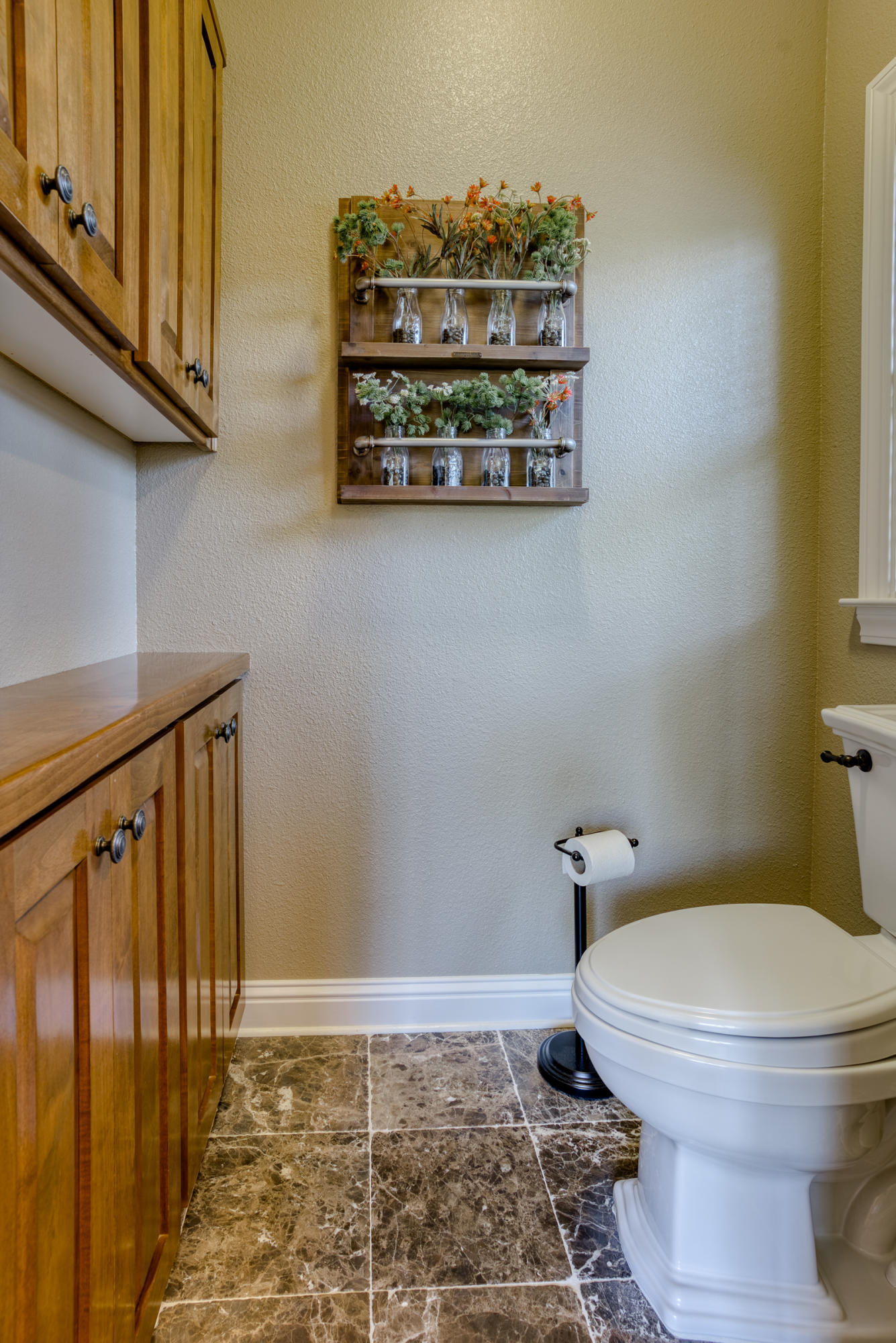 10163 Tilton Mine Road Redding, CA 96001 - Photo 74 of 144 a bathroom with a toilet and a shower curtain