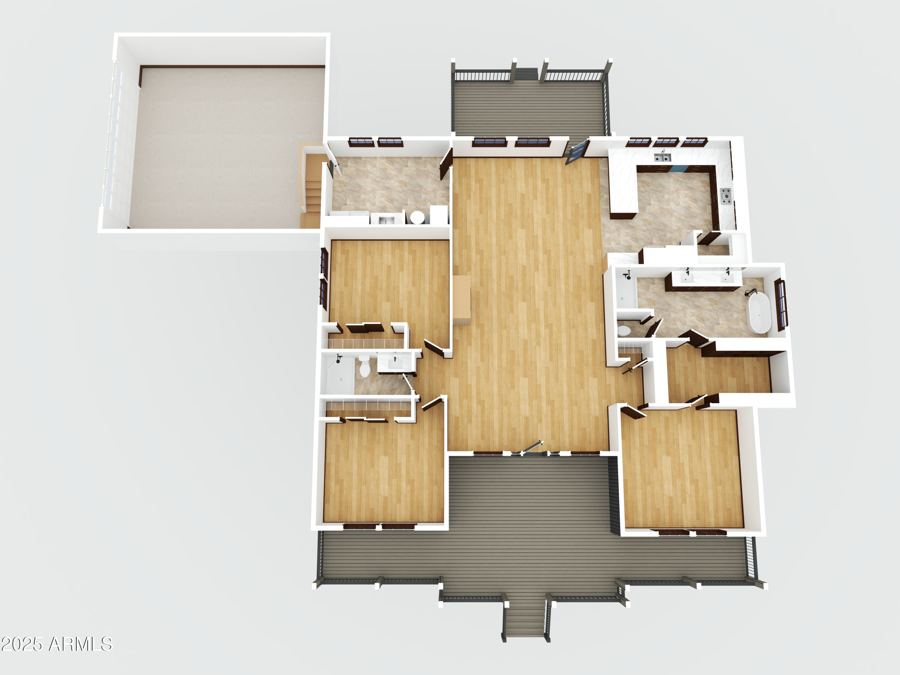 957 Cheney Ranch Loop Show Low, AZ 85901 - Photo 31 of 32 view of living room with cabinets and window