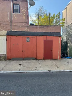a front view of a building with entryway