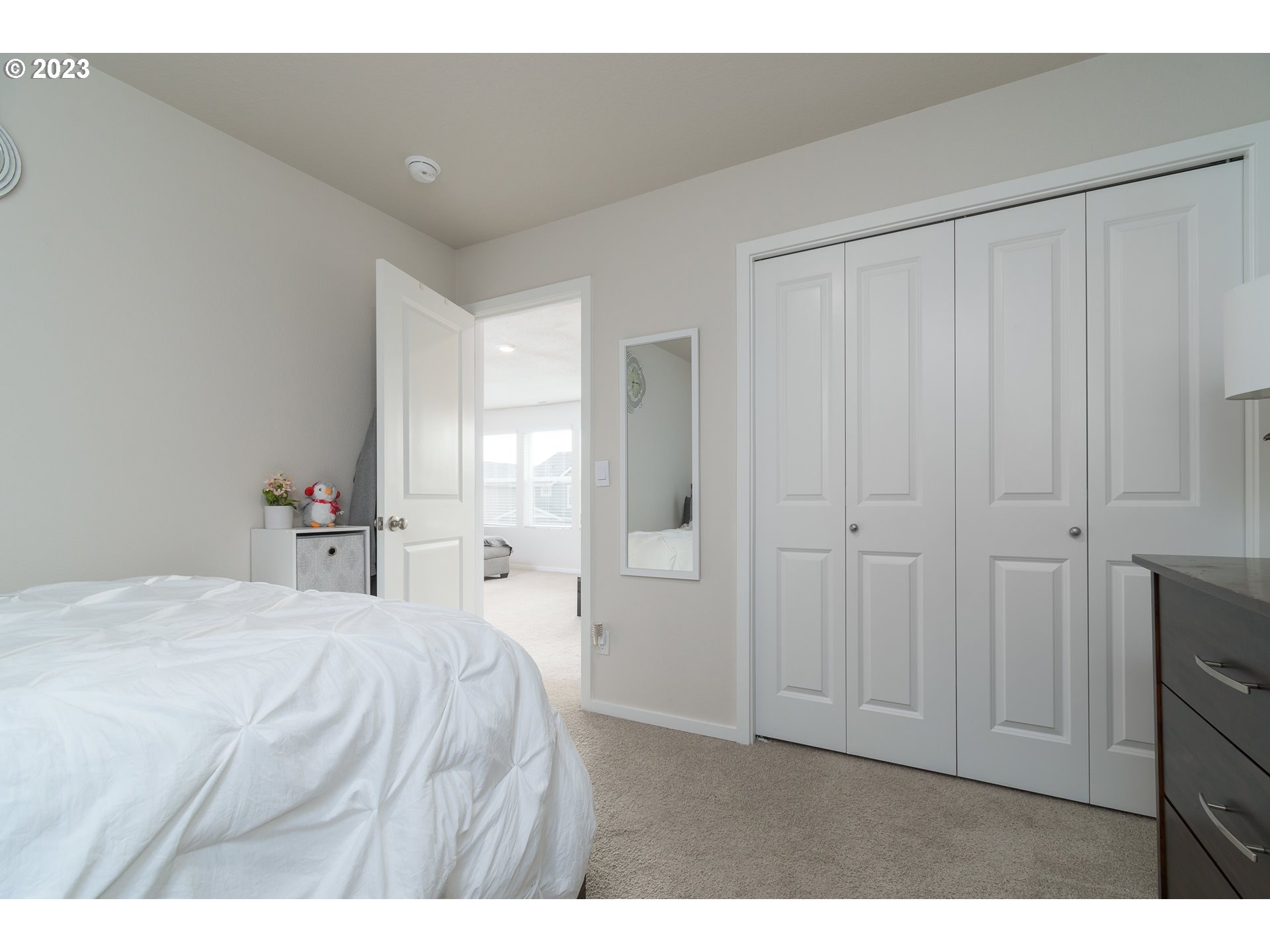 2914 Fenya Street Springfield, OR 97477 - Photo 24 of 35 a bedroom with a bed and a painting
