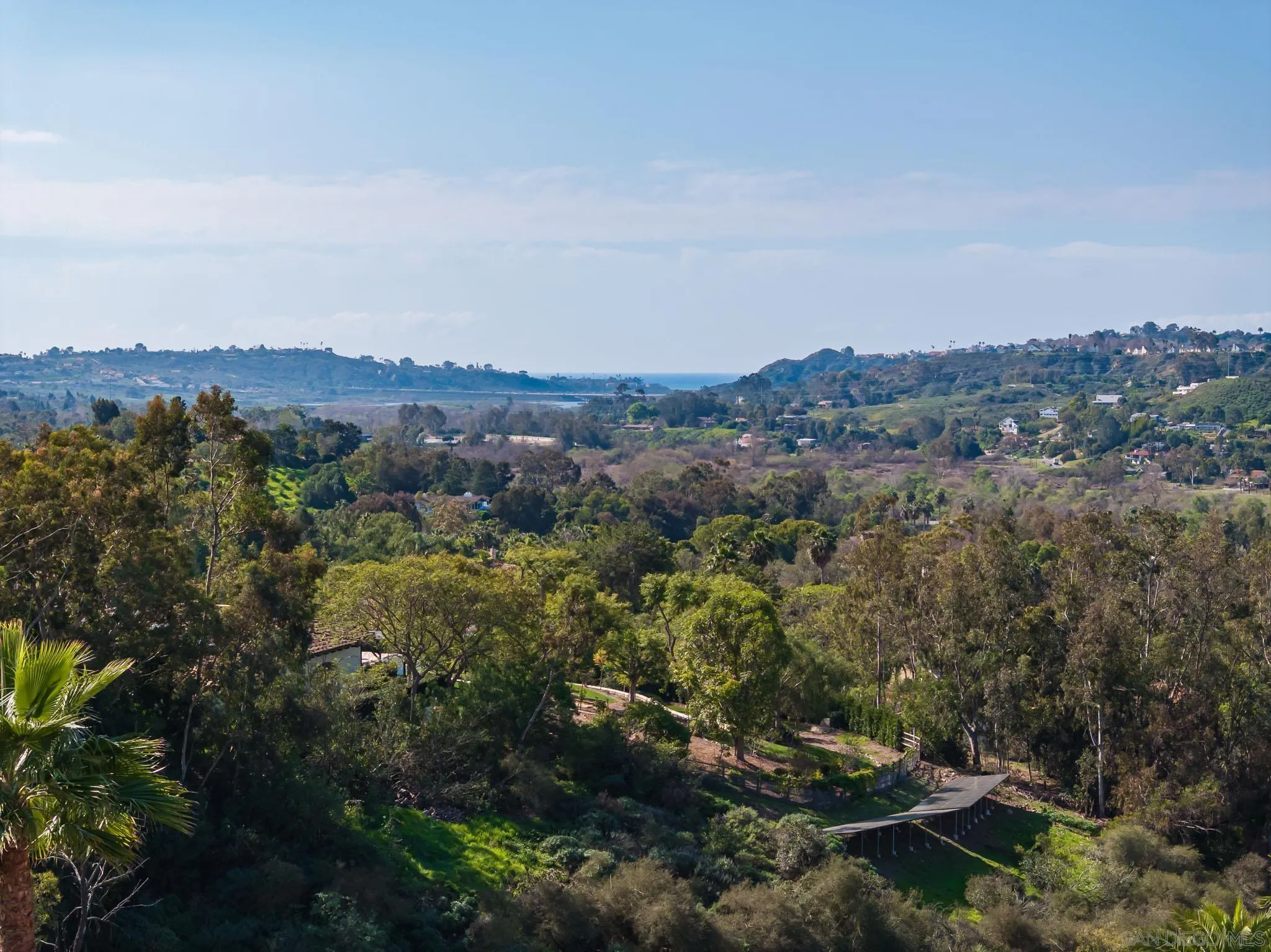 18024 Avenida Alondra Rancho Santa Fe, CA 92067 - Photo 6 of 25 an aerial view of residential house and outdoor space