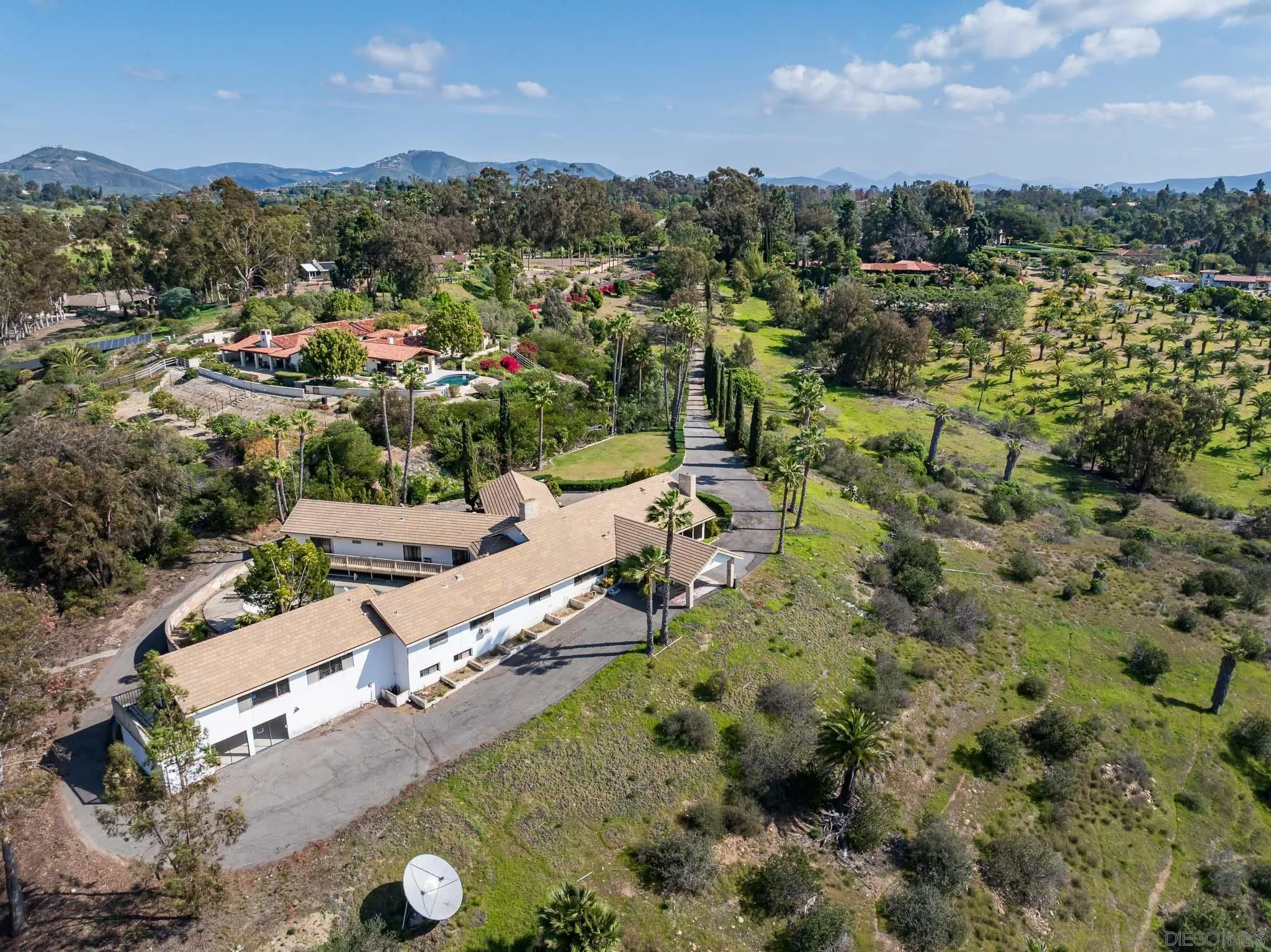 18024 Avenida Alondra Rancho Santa Fe, CA 92067 - Photo 10 of 25 an aerial view of residential houses with outdoor space