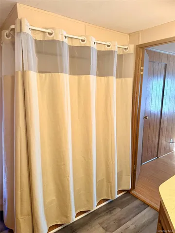 a utility room with a washer and dryer