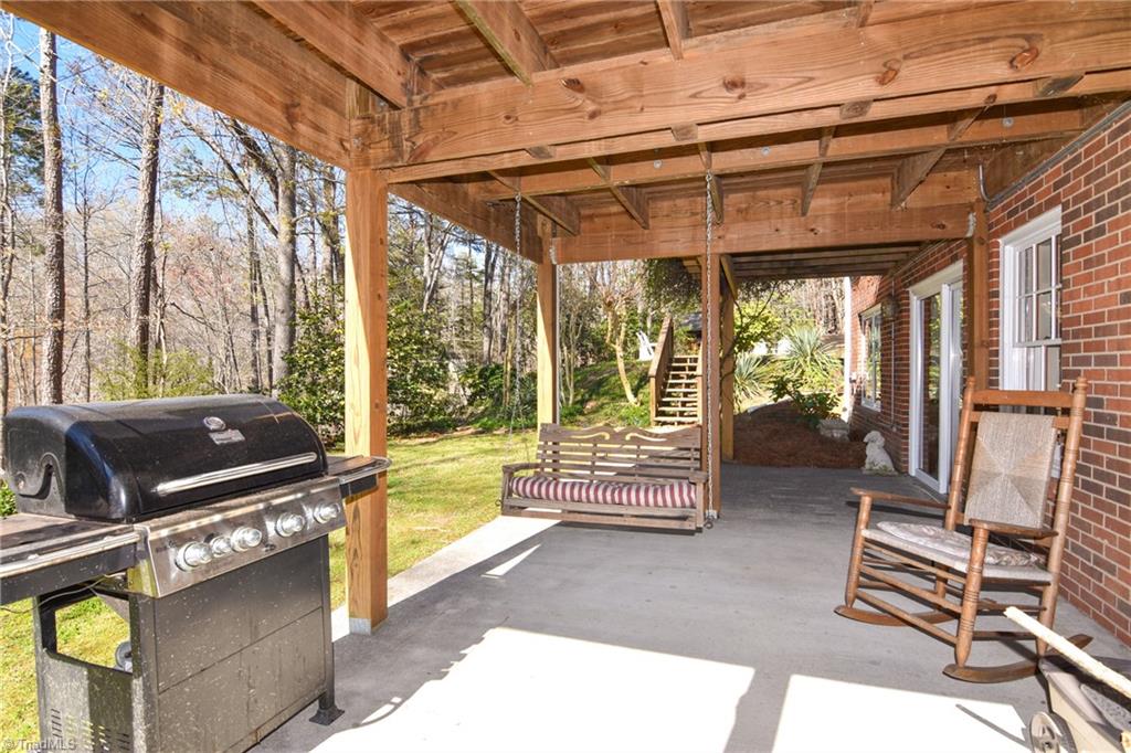 4840 Bent Ridge Lane Clemmons, NC 27012 - Photo 33 of 41 Lower-level Patio