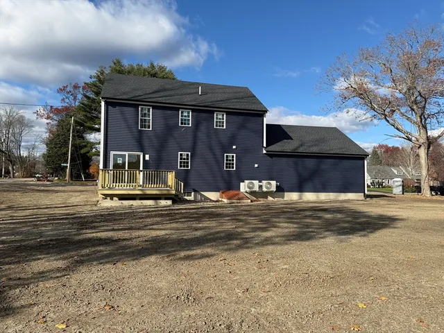 a view of a house with a outdoor space