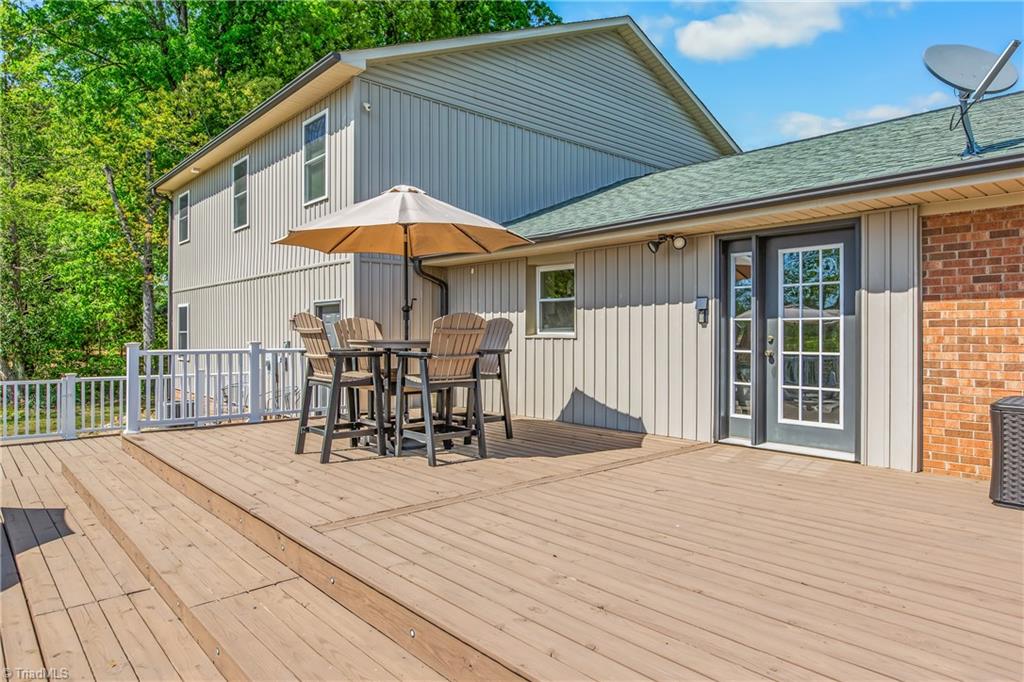 4015 North Main Street High Point, NC 27265 - Photo 37 of 45 Enjoy the outdoors on this large Deck
