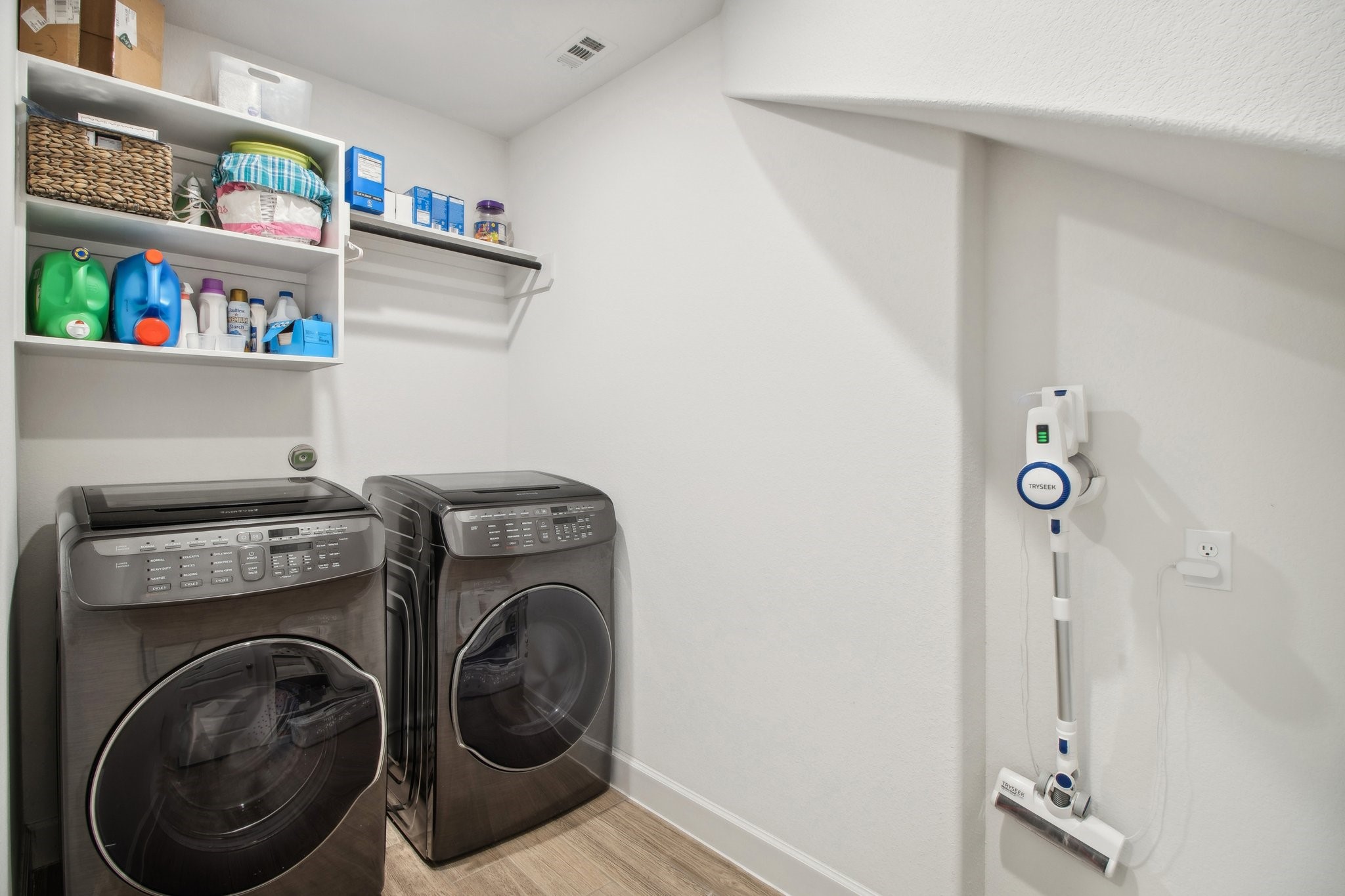 29819 Autumn Maple Court Fulshear, TX 77494 - Photo 25 of 47 a utility room with dryer and washer