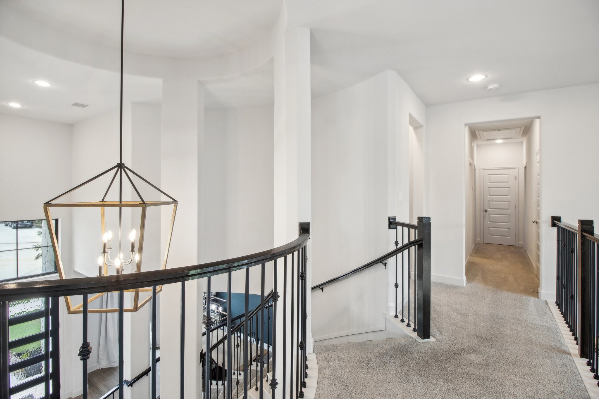 29819 Autumn Maple Court Fulshear, TX 77494 - Photo 34 of 47 a view of a hallway with wooden floor and entryway