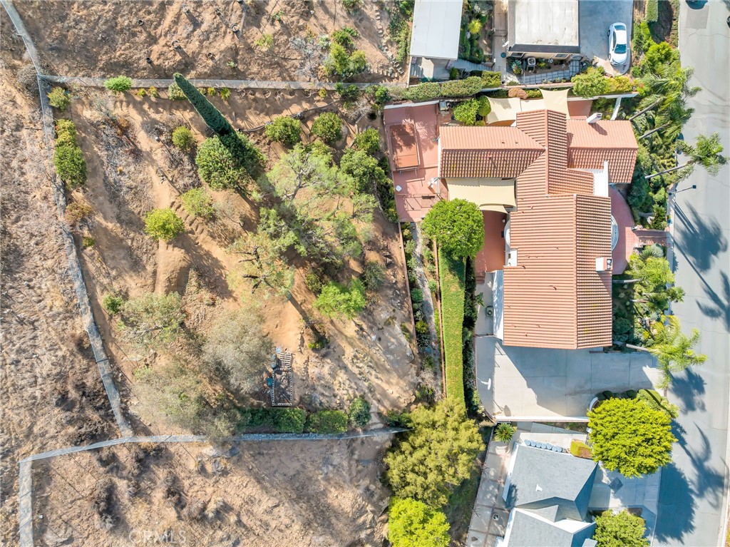 2572 Sunset Drive Riverside, CA 92506 - Photo 58 of 63 a view of backyard with outdoor seating and green space