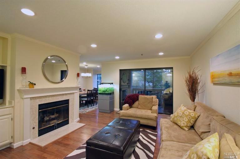 118 Redhawk Road Novato, CA 94949 - Photo 1 of 1 a living room with furniture and a fireplace