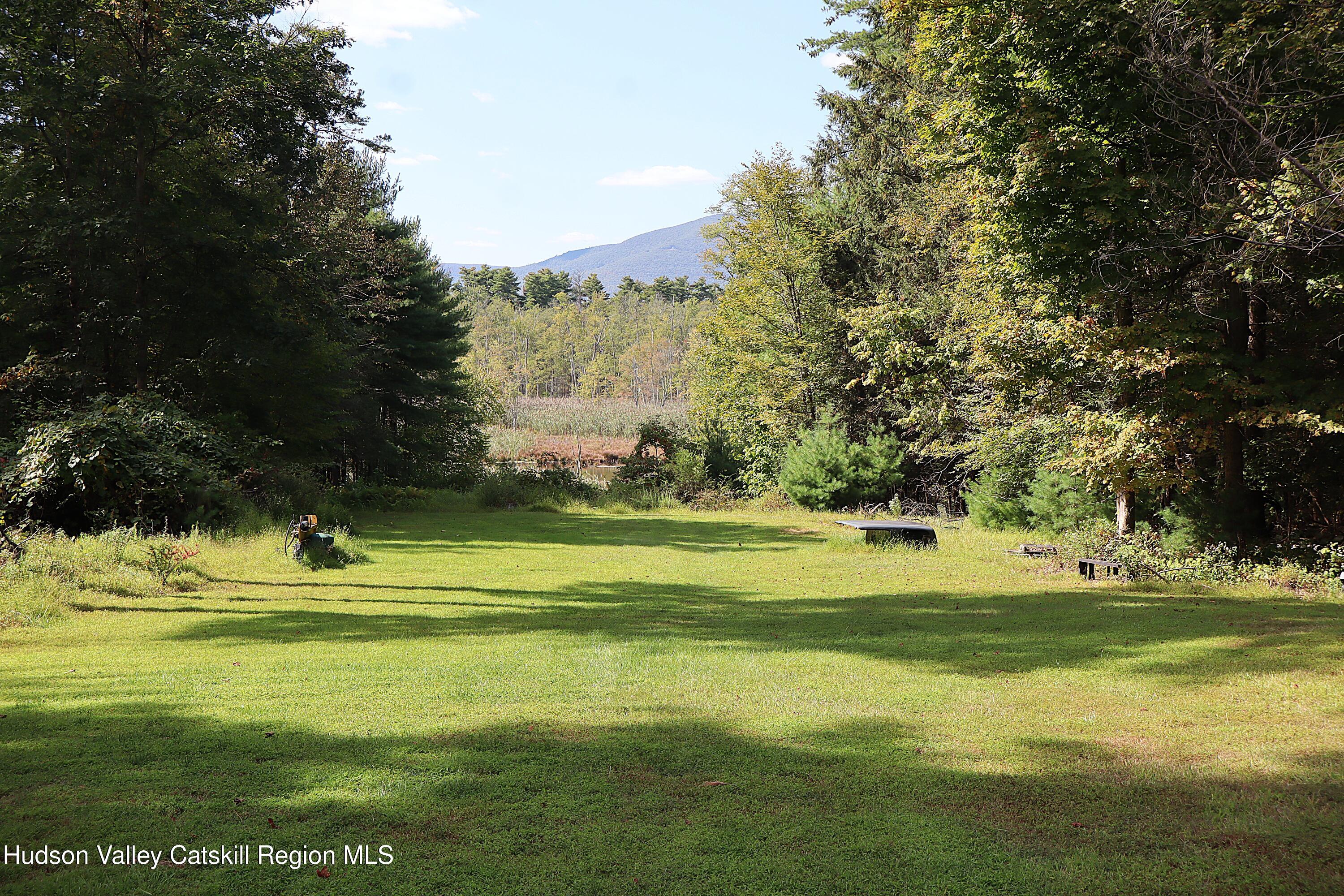 132 Dutchtown Road Saugerties, NY 12477 - Photo 8 of 45 a view of a grassy field with an trees
