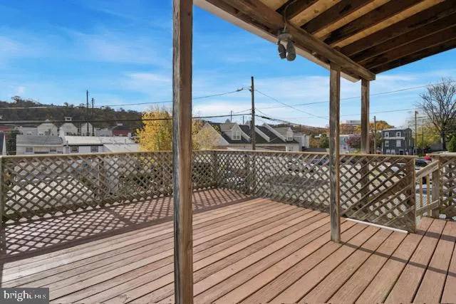 a balcony view with a ocean view