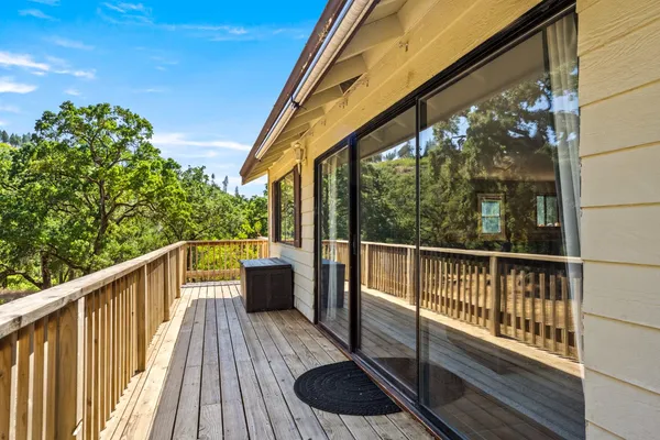 a view of wooden floor