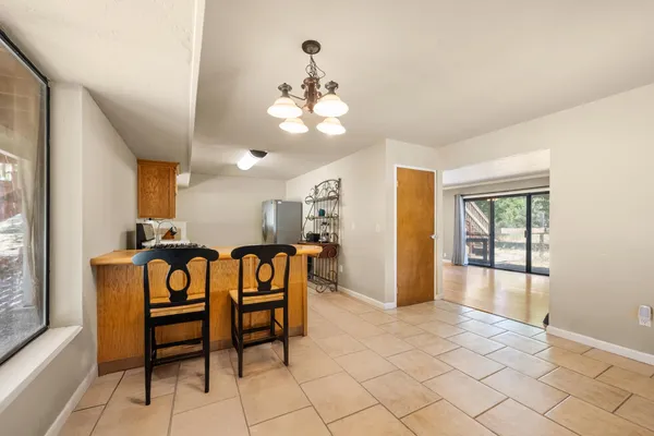 a bathroom with a shower and toilet