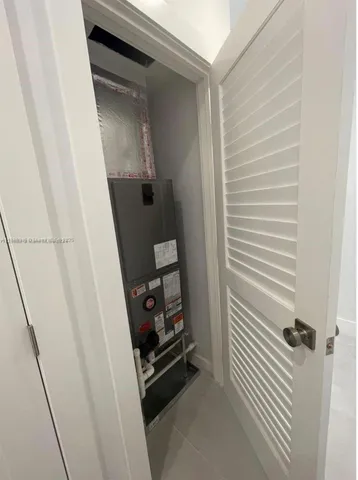 a view of a storage & utility room