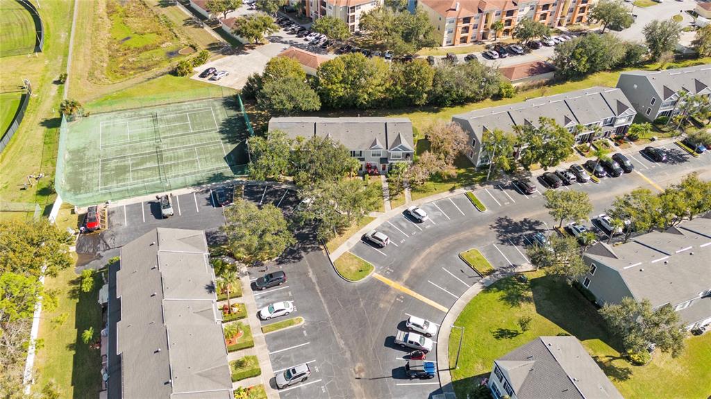 291 Countryside Key Boulevard Oldsmar, FL 34677 - Photo 24 of 34 an aerial view of house with a swimming pool