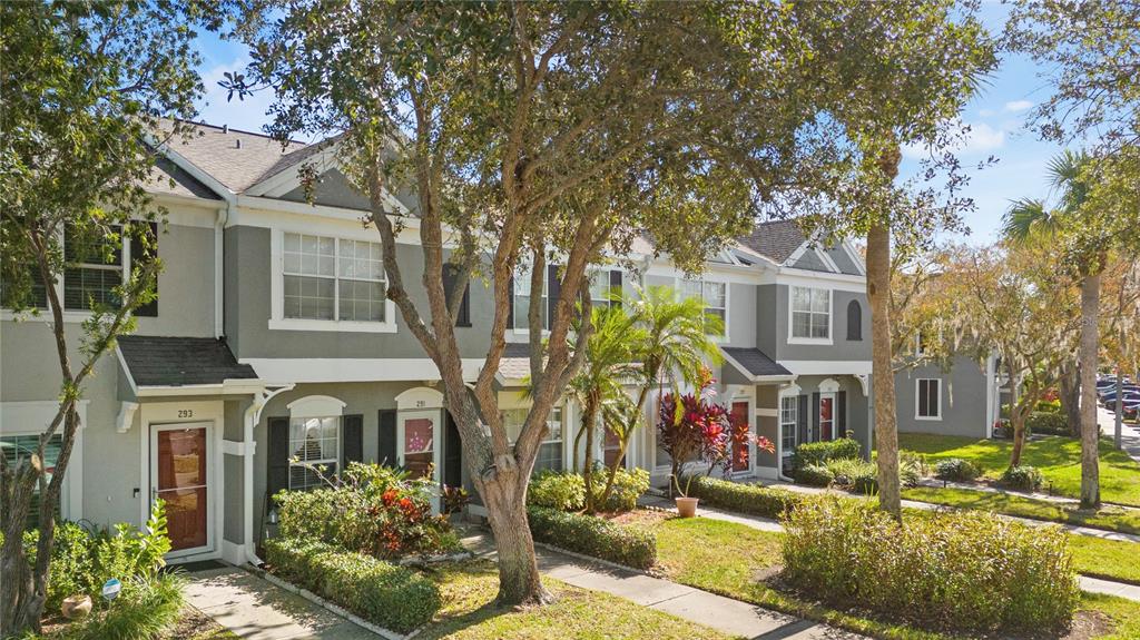 291 Countryside Key Boulevard Oldsmar, FL 34677 - Photo 26 of 34 a front view of a house with tree s