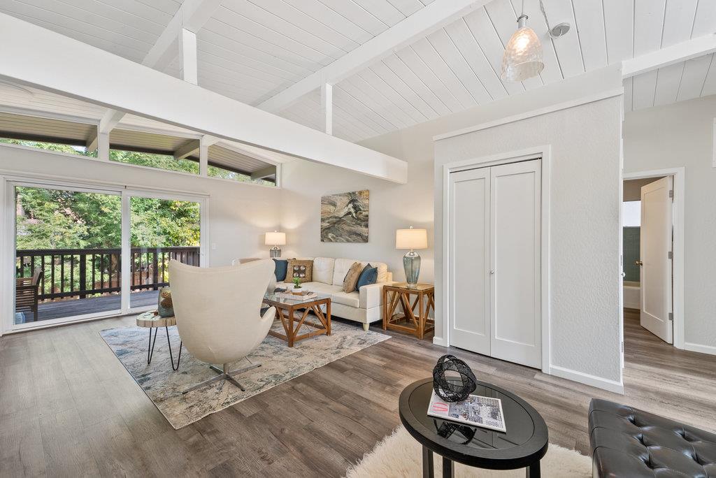 416 Semple Avenue Aptos, CA 95003 - Photo 18 of 45 a living room with furniture and a window