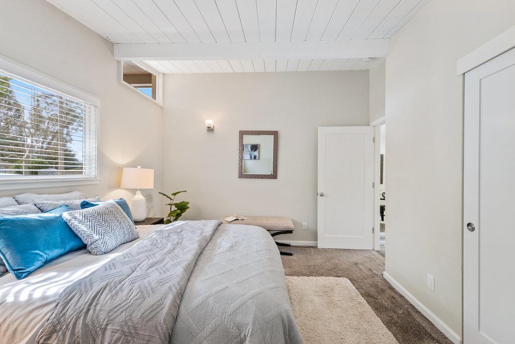 416 Semple Avenue Aptos, CA 95003 - Photo 20 of 45 a bedroom with a bed and a window