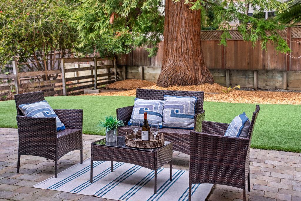 416 Semple Avenue Aptos, CA 95003 - Photo 34 of 45 a view of a backyard with sitting area