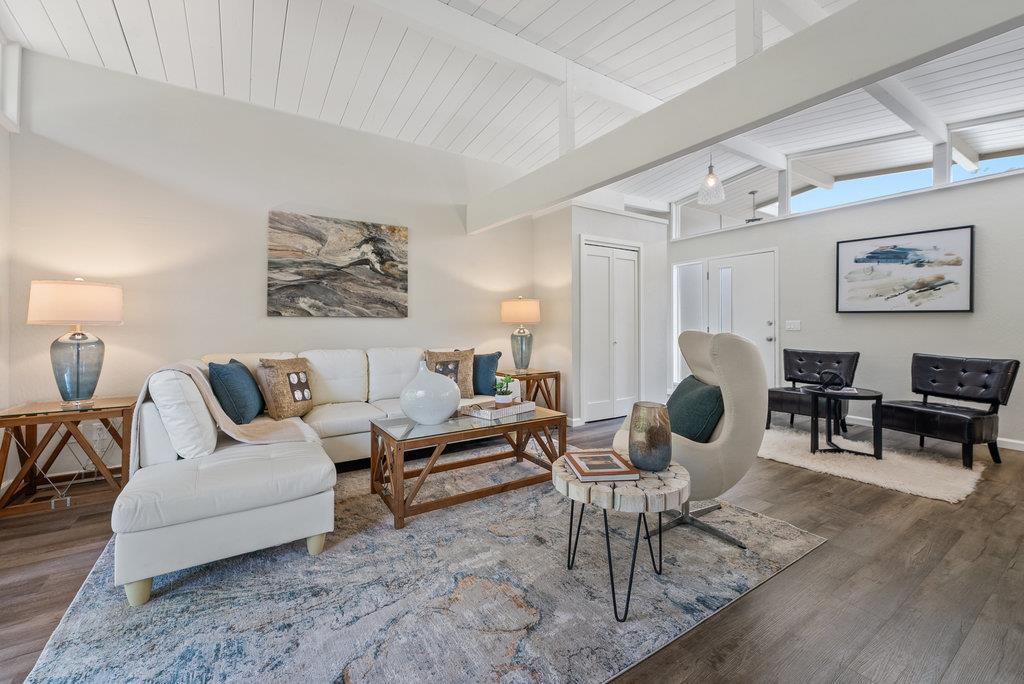 416 Semple Avenue Aptos, CA 95003 - Photo 7 of 45 a living room with furniture and wooden floor