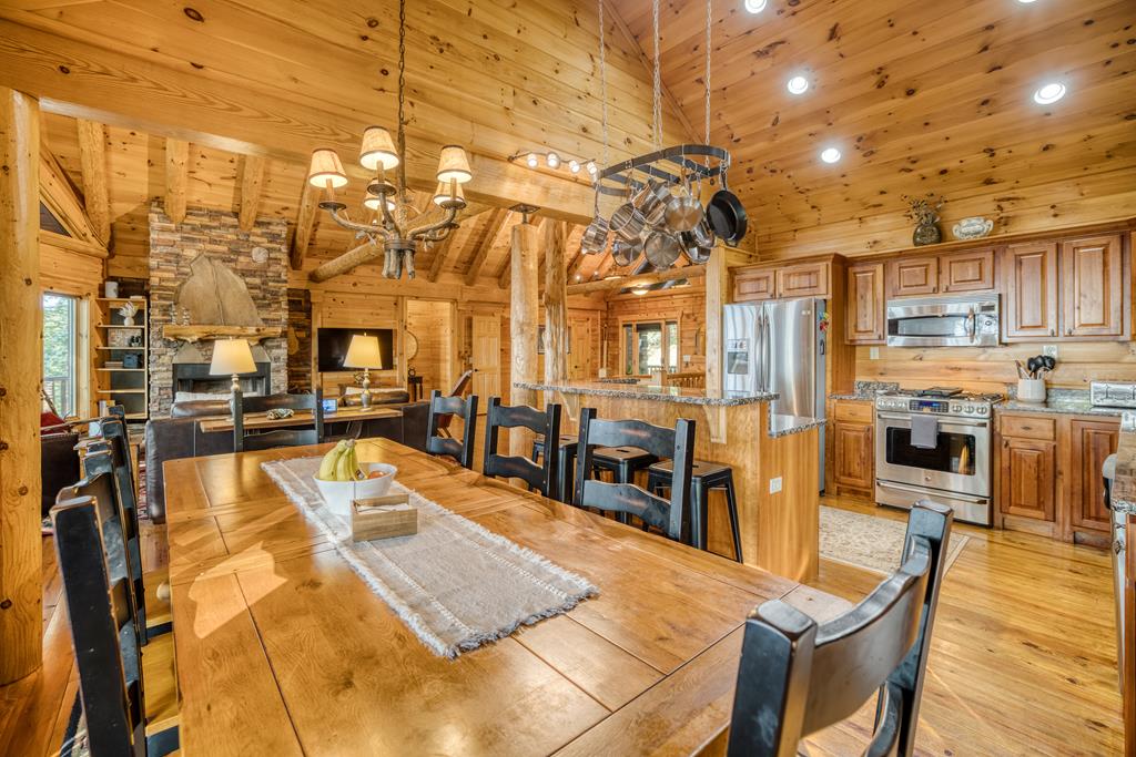 1447 Grandeur Drive Blue Ridge, GA 30513 - Photo 16 of 60 a view of a swimming pool