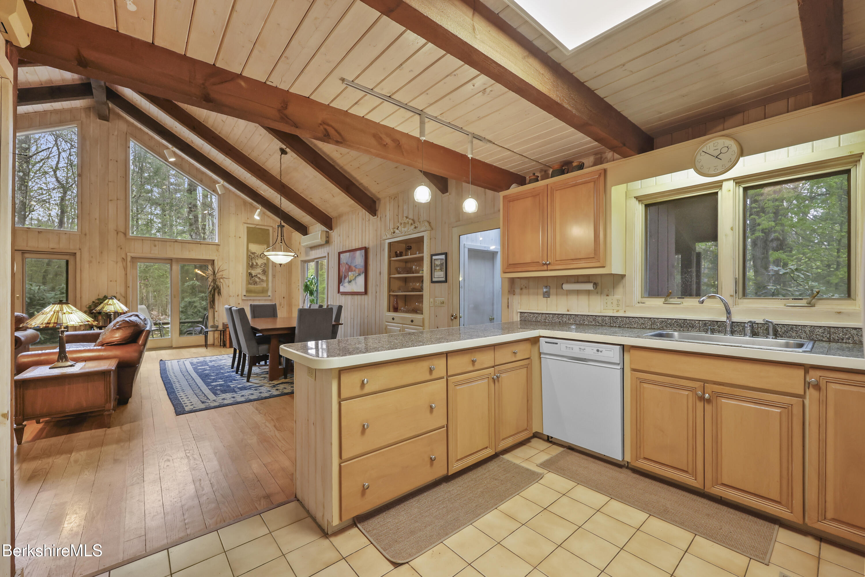 422 Bonny Rigg Hill Road Becket, MA 01223 - Photo 10 of 60 a kitchen with sink and cabinets