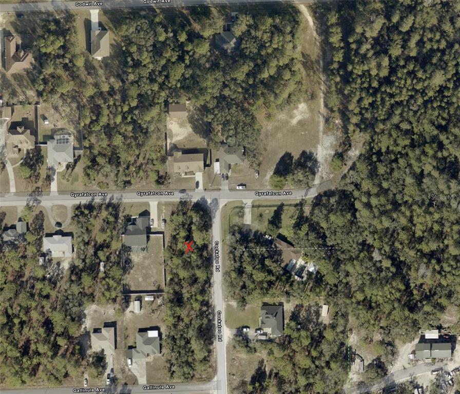 0 Gyrafalcon Avenue Weeki Wachee, FL 34613 - Photo 2 of 2 an aerial view of residential house with parking space